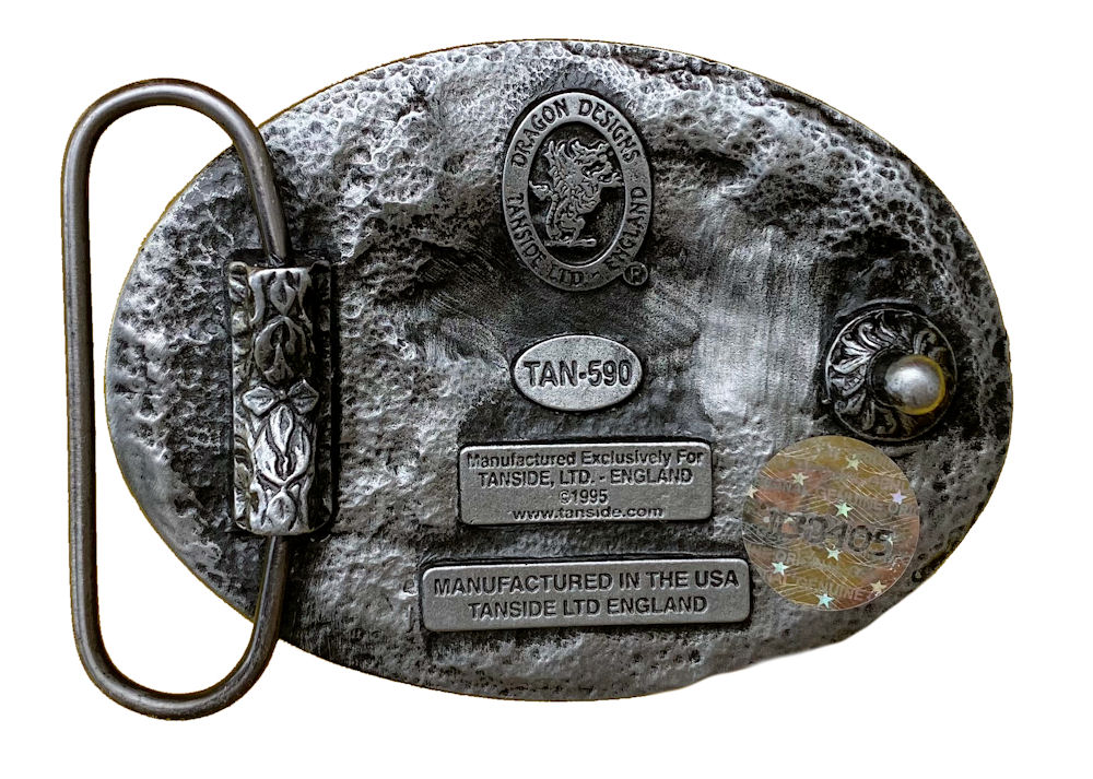 Border Collie Belt Buckle